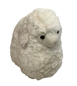 White Chubby Lamb Plush Stuffed Animal Toy Best Made Toys 9.5" Soft Cuddly Gift - Picture 1 of 6