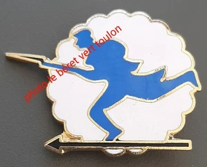 Paratrooper Badge Air Squadron Transport 601° GIA 1937 Enamel Retreat 1981 - Picture 1 of 2