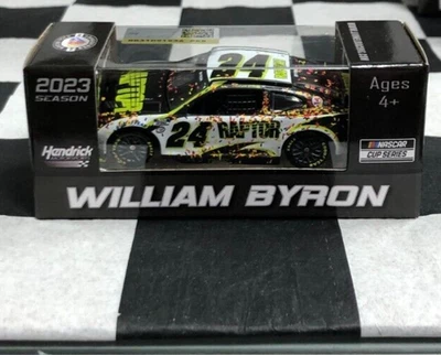William Byron #24 Raptor Las Vegas Vincitrice 2023 Camaro ZL1 1:64 Scala - Immagine 1 di 4