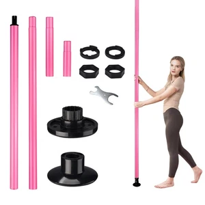 Xcceres Dance Pole Kit Completo Portátil Stripper Ejercicio Fitness Club Fiesta Rosa - Imagen 1 de 10
