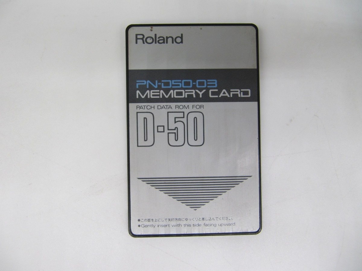 Roland ローランド PN-D50-03 Roland PN-D50-03 PATCH DATA ROM | eBay