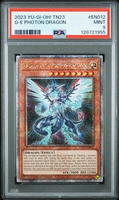 2023 YU-GI-OH! TN23-25TH ANV TIN: DUELING HEROES GALAXY-EYES PHOTON DRAGON PSA 9 - Image 1 of 2