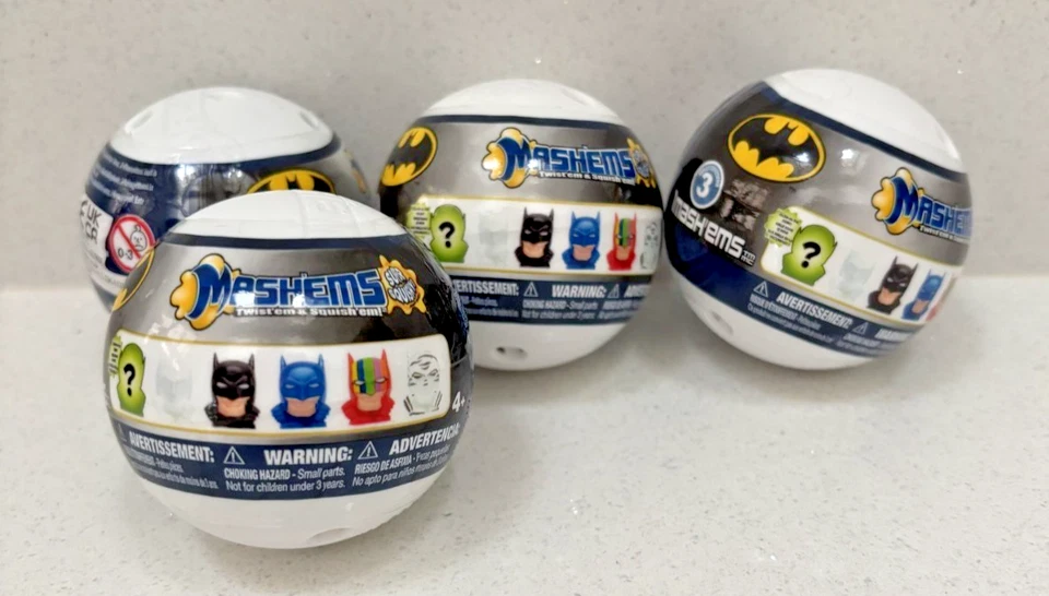 Batman Mashems Series 3  x 4 Brand New - Image 1 of 1