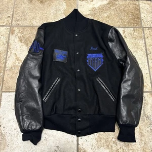 Vintage Paula Abdul Forever Your Girl 1987 Tour Letterman Jacket Size 40 Rare - Picture 1 of 9