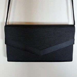 ANDRE CELLINI Negro Noche Bolso de Hombro Cartera Magnético A Presión EE. UU. Pat 4021891 - Imagen 1 de 9