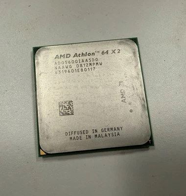 AMD Athlon 64 X2 5600+ 2.9GHz (65w) 2 Core CPU ADA5600IAA5DO, AM2 *Not Working* - Image 1 of 2