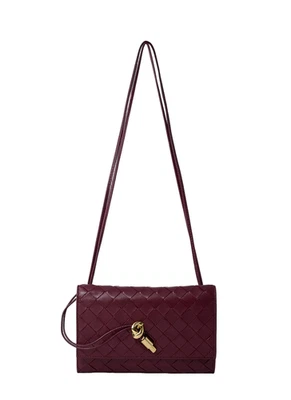 BOTTEGA VENETA Andiamo $1750 Bolsa de Cuero Barolo Nueva y Auténtica Foto 1 de 4