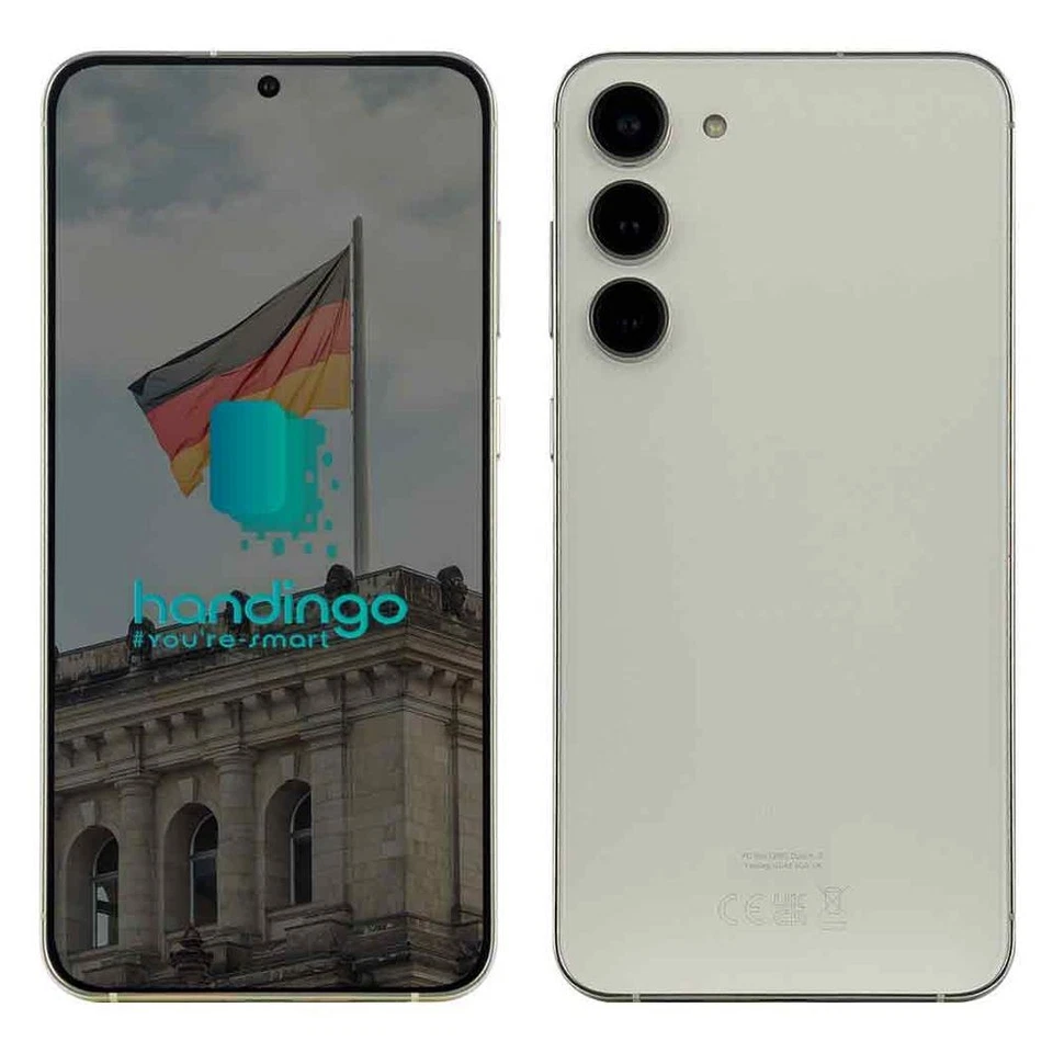 Samsung Galaxy S23+ Plus 5G 256 GB Cream - Dual Sim Smartphone *Gut* DE Händler - Bild 1 von 1