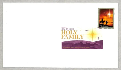 HOLY FAMILY 2012 US #4711 CHRISTMAS CONTEMPORARY DCP FOREVER STAMP 1ST DAY COVER - Image 1 of 3