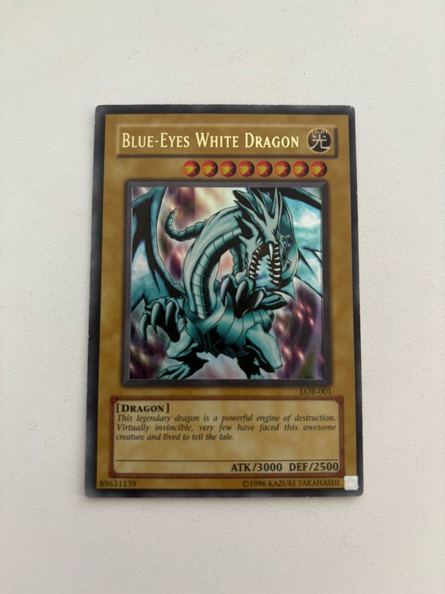 ブルーアイズホワイトドラゴン LOB001 1st Edition BLUE-EYES WHITE DRAGON /青眼の白龍《1st》[旧ｱｼﾞｱｳﾙﾄﾗ](LOB