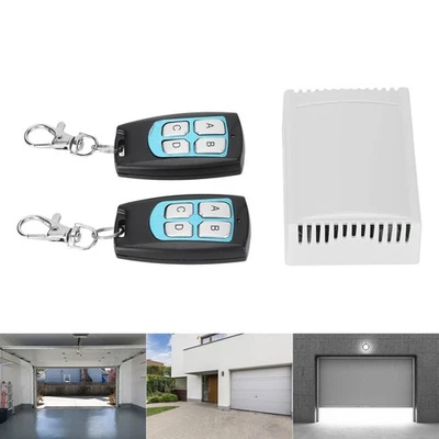 Wireless Remote Control Switch 433MHz DC 12V 4 Channel Remote Control Relay NEW - Photo 1/4