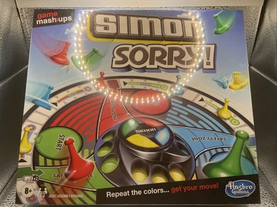 Hasbro Simon Sorry 2020 Game Mashups Board Game Brand NEW Sealed - Image 1 of 2