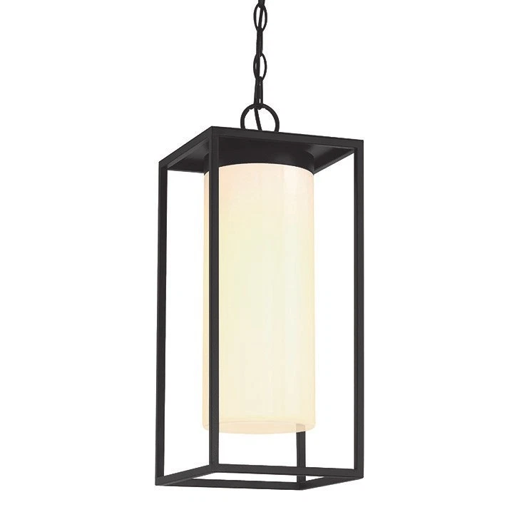 Mini colgante exterior Eurofase Lighting 41964 Ren 8"W - negro Foto 1 de 4