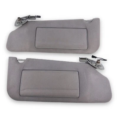 Juego de par de parasoles laterales para conductor y pasajero Buick Riviera 1995-1999 tela gris Foto 1 de 4