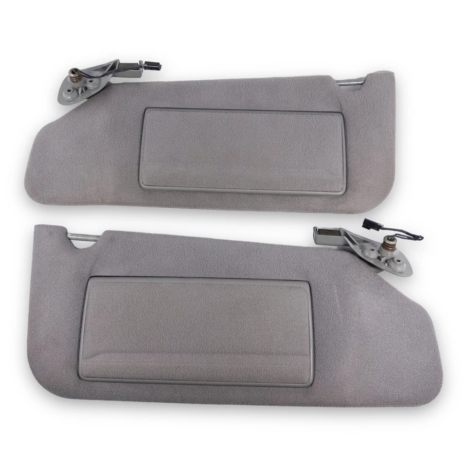 Juego de par de parasoles laterales para conductor y pasajero Buick Riviera 1995-1999 tela gris Foto 1 de 4