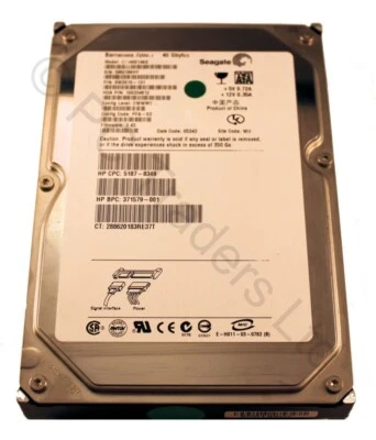 40 GB - 3.5" SATA Seagate ST340014AS - 9W2015-131 Hard Disk Drive - Image 1 of 2