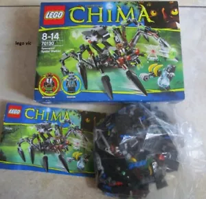 Lego 70130 Legends of Chima Sparratus Spider Stalker notice boite complet CNB115 - Imagen 1 de 2