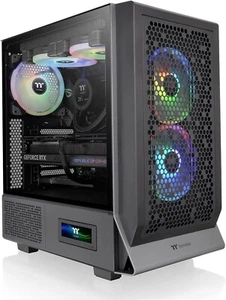 Ceres 300 Tempered Glass ARGB Mid Tower E-ATX Case Black Edition, CA-1Y2-00M1WN - Picture 1 of 10