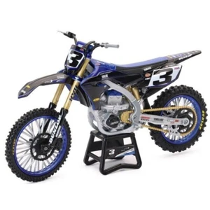 New Ray Yamaha Factory Racing YZ450F Dirt Bike 1:12 Eli Tomac #3 Blue - Picture 1 of 2