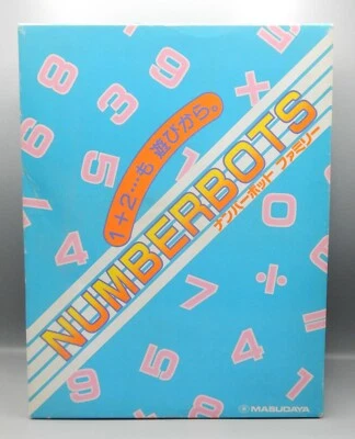 De colección 1986 japonés Masudaya Alphabots Numberbots JUEGO DE CAJA ¡Juguete Mattel ROBOT!!! Foto 1 de 4