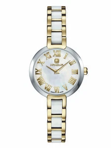 Hanowa Damenuhr Swiss Made Edelstahl Keramik 16-7057.55.001 - Picture 1 of 2