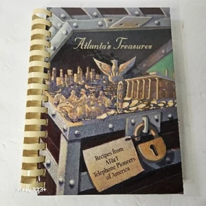 Atlanta's Treasures Recipes From AT&T Telephone Pioneers Of America 1st Edition - Picture 1 of 7