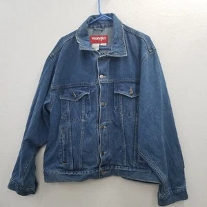 Chaqueta vaquera Wrangler Hero vintage años 90 sin forro para hombre talla XL - Imagen 1 de 11