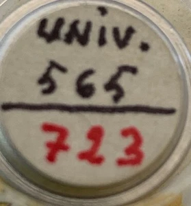 UNIVERSAL GENEVE Cal. 565 723 parts recambio manual watch - Imagen 1 de 1