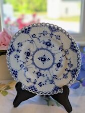 Royal Copenhagen Blue Fluted Full Lace Plate # 1088 - 5 and 7/8 inch diameter
