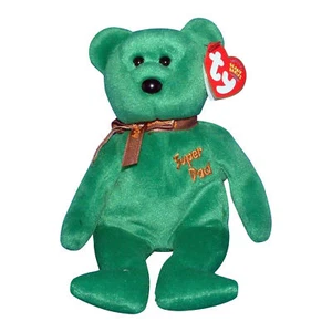 Ty Beanie Baby Dad-e 2004 - MWMT (oso diurno del padre) exclusivo - Imagen 1 de 1