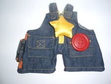 Overalls Melissa & Doug Teddy Wear K's Kids Replacement or for any 10"-12" bear