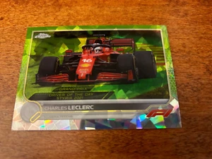 Formula 1 2022 Topps chrome sapphire chartreuse /199 Charles Leclerc #180 - Picture 1 of 3