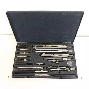 Vintage Drawing Compass Set For Technical Drafting - SPECTRUM IX P Hungary 1970s - Picture 1 of 3