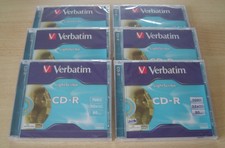 6 Stück Verbatim LightScribe Rohlinge ? 52x ? 80 min ? 700 MB ? CD-R ? OVP