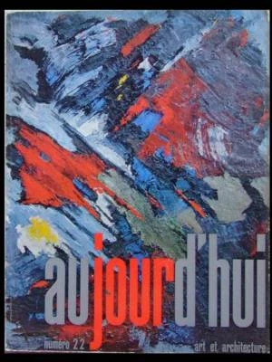 AUJOURD'HUI ART ET ARCHITECTURE 1959 MUSEE,CENTRE D'ART,CLAUDE PARENT,SOULTRAI - Photo 1/3