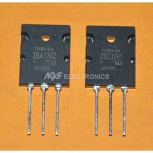 2SA 1302-2SC 3281 KIT PAIR TRANSISTOR - 1x2SA1302 1x2SC3281 - Picture 1 of 1