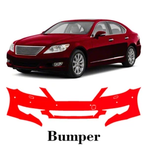 Front bumper PreCut PPF Paint Protection Film For Lexus LS460L 2010-2012 - Picture 1 of 6