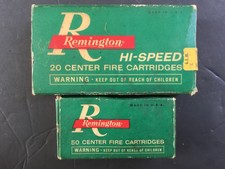 Vintage Remington Kleanbore Center Fire Empty Cartridge Boxes 30-30 & 25 Auto
