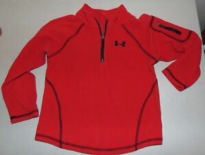 Boys Red Under Armour Pullover Size 5