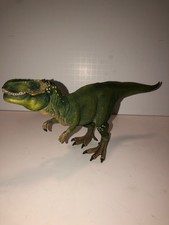 Schleich 11" Green Tyrannosaurus T-Rex Dinosaur Figure with Movable Jaw