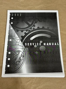 Manual de reparación de taller de servicio oficial impreso Honda CBR954RR Fireblade 2002 - Imagen 1 de 3