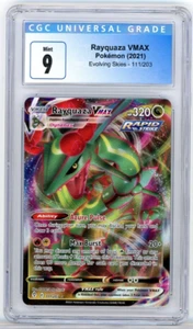Rayquaza VMAX 111/203 Swsh07: Evolving Skies Holo CGC 9 - Picture 1 of 2