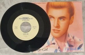 THE BEACH BOYS / SURFER GIRL / VICTOR JAPAN 1 SIDED PROMO JAPANESE 45 RARE - Picture 1 of 7