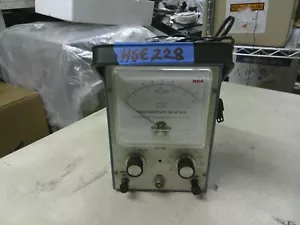 RCA WV-76A HIGH SENSITIVITY AC VTVM - Picture 1 of 6