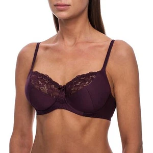 Underwire Comfort Bra Minimizer Unlined Plus Size Sexy Comfortable Lace Comfy - Picture 1 of 19