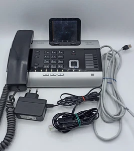 Gigaset DX600A ISDN DECT Komforttelefon Tischtelefon  Anrufbeantworter Netzteil - Bild 1 von 8