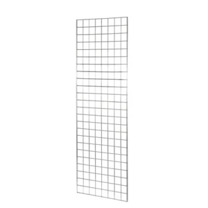 7X2 Ft Gridwall display chrome panels - Picture 1 of 1
