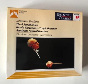 CLASSICS 3CD BOXSET SONY GEORGE SZELL BRAHMS THE 4 SYMPHONIES HAYDN VARIATIONS - Imagen 1 de 4