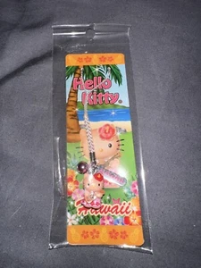 NWT Sanrio Tanned Hello Kitty HAWAII Hula Ukulele Keychain Charm Strap RARE HTF - Picture 1 of 4