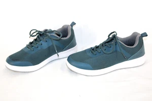 Sanita Concave Safety Work Shoes Women's US 8 Teal Green Lace-Up 204024 - Picture 1 of 5